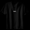 Basic Ronde Hals T-Shirt 140 gr/m2 Zwart Thumbnail